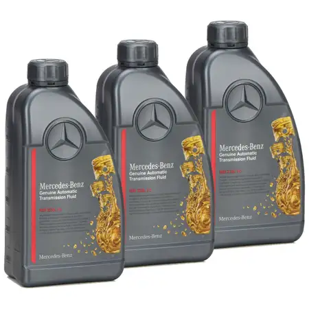 3L 3 Liter ORIGINAL Mercedes-Benz Automatikgetriebe&ouml;l MB 236.14 000989680511