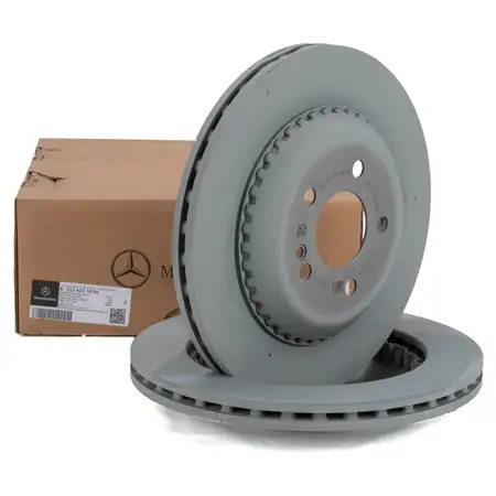 ORIGINAL Mercedes Bremsscheiben Satz &Oslash; 320mm W222 A217 C217 M276 M278 hinten 2224231000