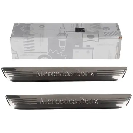 2x ORIGINAL Mercedes Einstiegsleiste Abdeckleiste W205 W213 X253 EQC N293 vorne 2056800035