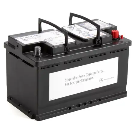 ORIGINAL Mercedes AGM Autobatterie Batterie Starterbatterie 12V 80Ah 001982810826