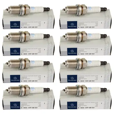 8x ORIGINAL Mercedes-Benz Z&uuml;ndkerze S-Klasse W140 400/500 SL R129 500 M119 0031596803