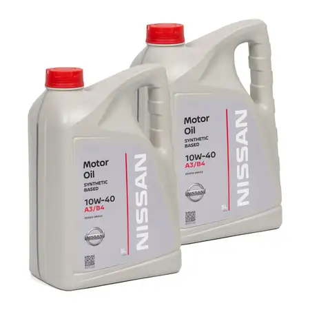 10 Liter ORIGINAL Nissan Motor&ouml;l &Ouml;l 10W-40 10W40 ACEA A3/B4 API SN/CF KE900-99942