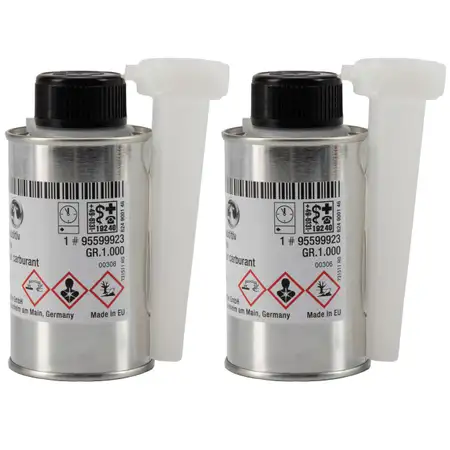 2x ORIGINAL Opel Kraftstoffadditiv Benzinadditiv Additiv 120ml 95599923