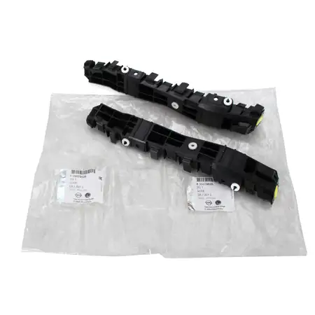 2x ORIGINAL Opel Halter Tr&auml;ger Sto&szlig;stange Corsa E hinten 39059838 + 39059839