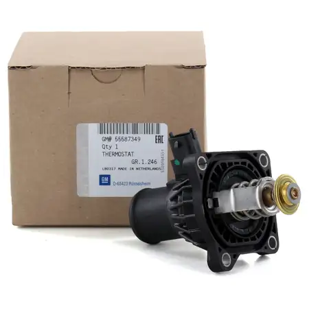 ORIGINAL GM Opel Thermostat + Geh&auml;use Astra J Insignia Mokka Zafira C 1338372