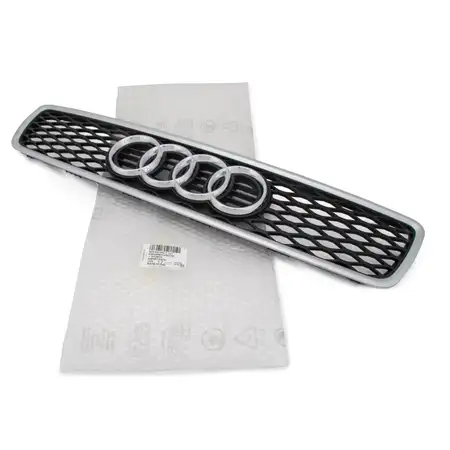 ORIGINAL Audi CHROM ALU K&uuml;hlergitter K&uuml;hlergrill A4 S4 RS4 (8D B5) 8D0853651T1L1