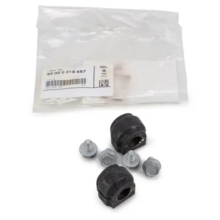 ORIGINAL MINI Reparatursatz Gummilager Stabilisator R50 R52 R53 R55 R56 hinten 33322318467