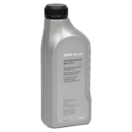 1L 1 Liter ORIGINAL BMW Schaltgetriebe&ouml;l Getriebe&ouml;l MTF-LT-3 83222339221