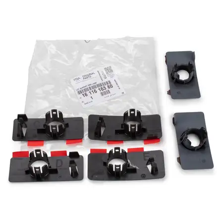 ORIGINAL Peugeot Halterung Set f&uuml;r Einparksensor 308 2 5-T&uuml;rer hinten 1611616380