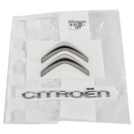 ORIGINAL Citroen Emblem Logo Schriftzug Heckklappe 98002860DX f&uuml;r C4 PICASSO II