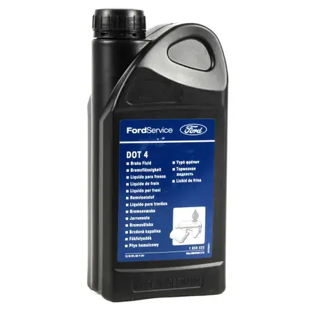 1L 1 Liter ORIGINAL Ford Bremsfl&uuml;ssigkeit Brake Fluid DOT 4 1850522