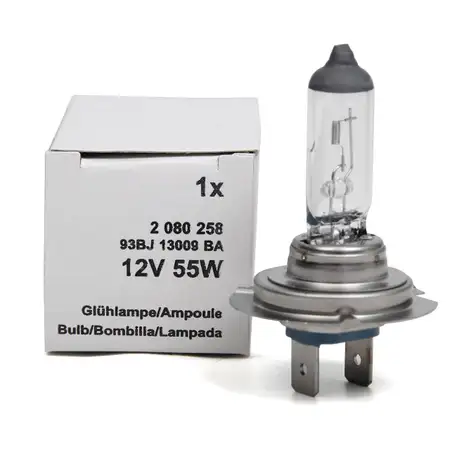 ORIGINAL Ford Motorcraft Halogenlampe Gl&uuml;hlampe H7 12V 55W PX26d 2080258