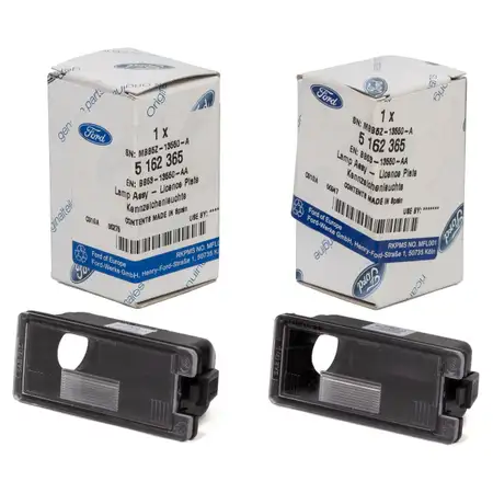 2x ORIGINAL Ford Kennzeichenleuchte Nummernschildleuchte KUGA II (DM2) 5162365