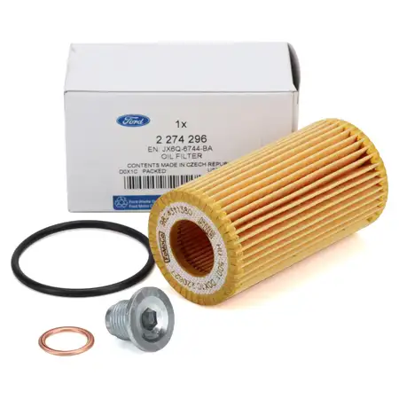 ORIGINAL Ford &Ouml;lfilter + Schraube Focus 4 MK4 Tourneo / Transit Connect 1.5 EcoBlue / TDCi