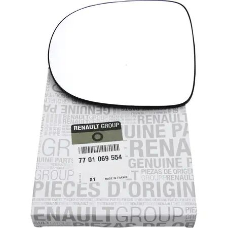 ORIGINAL Renault Au&szlig;enspiegel Spiegelglas Clio 3 Twingo 2 7701069554