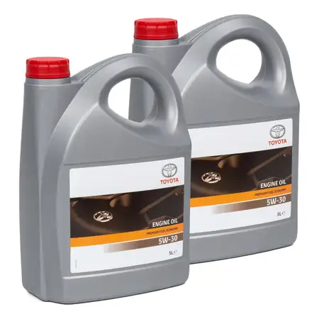 10L 10 Liter ORIGINAL Toyota Motor&ouml;l &Ouml;l PREMIUM FUEL ECONOMY 5W-30 5W30