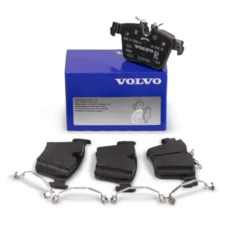 ORIGINAL Volvo Bremsbel&auml;ge S60 III S90 II V60 II V90 II XC60 II XC90 II hinten 32287446