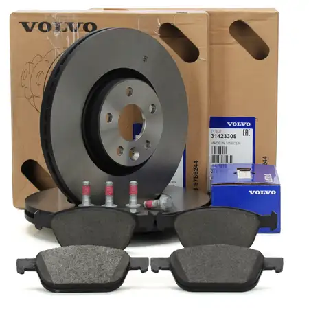 ORIGINAL Volvo Bremsscheiben + Bremsbel&auml;ge XC60 I (156) bis 2015 vorne