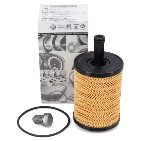 ORIGINAL VW &Ouml;lfilter + Schraube Golf 4 5 6 Passat Polo Sharan Touran T4 T5 1.2-2.5 TDI