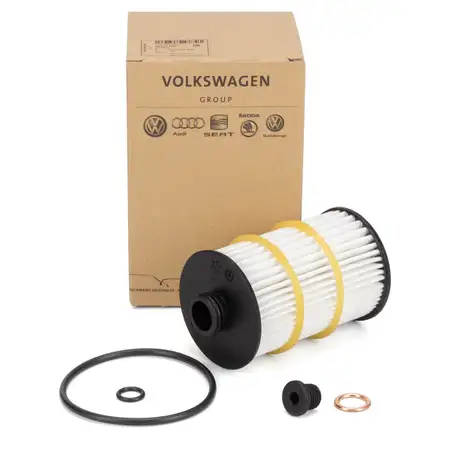 ORIGINAL AUDI &Ouml;lfilter + &Ouml;lablasssschraube S6 RS6 C7 S7 RY7 4G A8 4.0 TFSI S8 4H