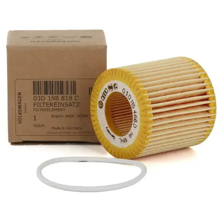 ORIGINAL Audi VW &Ouml;lfilter Motor&ouml;lfilter Ibiza Fabia Fox Polo 1.2/12V 03D198819C