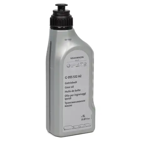 1L 1 Liter ORIGINAL VW Audi Getriebe&ouml;l 6-Gang Schaltgetriebe 7-Gang DSG G055532A2