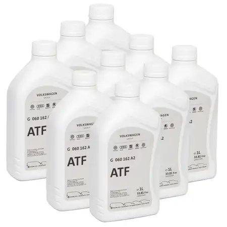 9L 9 Liter ORIGINAL VW Automatikgetriebe&ouml;l ATF Getriebe&ouml;l FLUID G060162A2