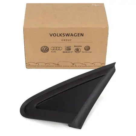 ORIGINAL VW Blende T&uuml;r Verkleidung schwarz Polo 9N ab Mj. 2005 vorne links 6Q0853273A 9B9