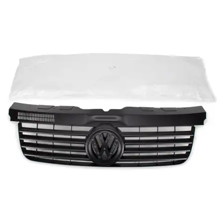 ORIGINAL VW K&uuml;hlergrill Frontgrill Schwarz Transporter T5 vorne 7H0853653