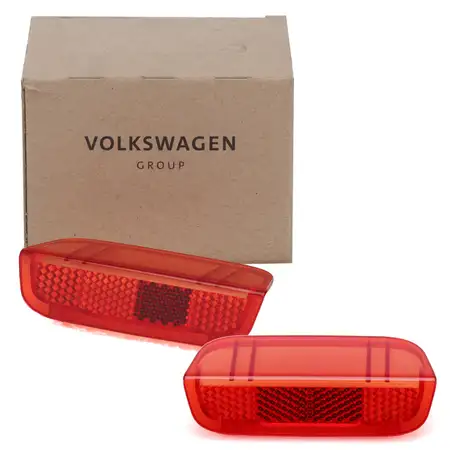 2x ORIGINAL VW Reflektor T&uuml;rverkleidung Golf 5 6 7 Passat B6-8 Tiguan Touran 1K0947419A