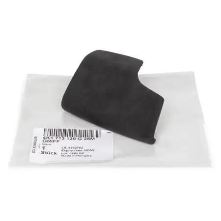 ORIGINAL Audi Schalthebelknauf Wahlhebelgriff Alcantara A6 C8 Q8 4K1713139G 25M