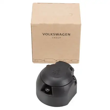 ORIGINAL VW Geh&auml;use Steckdose Anh&auml;nger AHK 12V 13-polig T5 T6 Amarok 7H0945505A