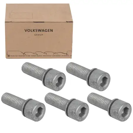 5x ORIGINAL VW &Ouml;lablassschraube Haldex Kupplung Golf 5 6 7 Passat B6 B7 T5 T6 N91082701