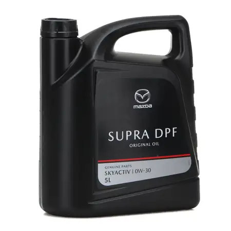 ORIGINAL Mazda Motor&ouml;l &Ouml;l Oil SUPRA DPF 0W-30 0W30 f&uuml;r DIESEL SKYACTIV - 5 Liter