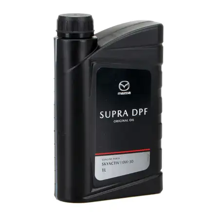 ORIGINAL Mazda Motor&ouml;l &Ouml;l Oil SUPRA DPF 0W-30 0W30 f&uuml;r DIESEL SKYACTIV - 1 Liter