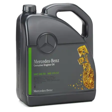 5L 5 Liter ORIGINAL Mercedes-Benz Motor&ouml;l &Ouml;L 5W30 5W-30 MB 229.52 000989330913