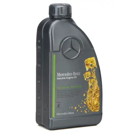 1L 1 Liter ORIGINAL Mercedes-Benz Motor&ouml;l &Ouml;L 5W30 5W-30 MB 229.52 000989330911