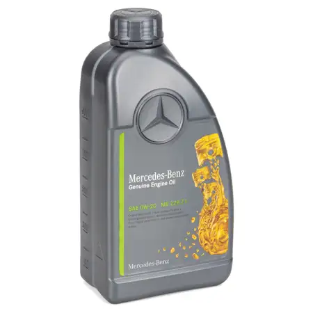 1L 1 Liter ORIGINAL Mercedes-Benz Motor&ouml;l &Ouml;l 0W-20 MB 229.71 000989870611