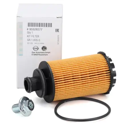 ORIGINAL GM OPEL &Ouml;lfilter + Schraube Insignia A B Zafira C Antara Cascada 2.0 CDTI