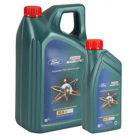 ORIGINAL Ford Motor&ouml;l &Ouml;l CASTROL Magnatec Professional A5 5W30 6 Liter