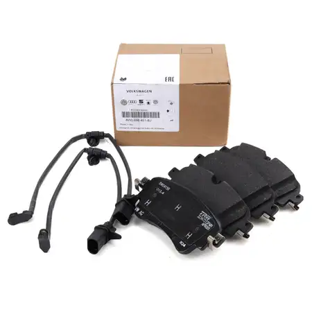 ORIGINAL AUDI VW Bremsbel&auml;ge + Warnkontaktsensor A8 4N Q7 4M Touareg CR bis 11.2019 hinten