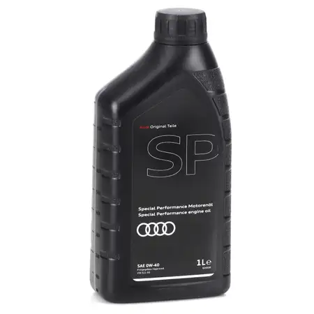 1L 1 Liter ORIGINAL AUDI Special Performance SAE 0W40 Motor&ouml;l 511.00 GA52579M2