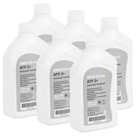 6L 6 Liter ORIGINAL BMW ATF 3+ Automatikgetriebe&ouml;l 1er 3er 4er 5er 6er X1 X3 83225A12A00