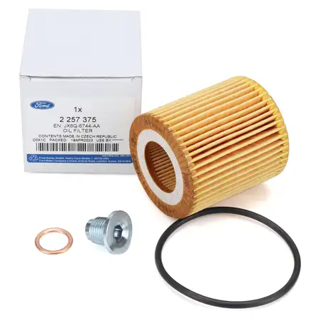 ORIGINAL Ford &Ouml;lfilter + Schraube Ecosport Focus 4 Tourneo / Transit Connect 1.5 EcoBlue