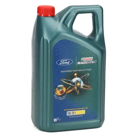 5L 5 Liter ORIGINAL Ford CASTROL MAGNATEC 5W-20 E Motor&ouml;l &Ouml;l WSS-M2C948-B 15F8D7