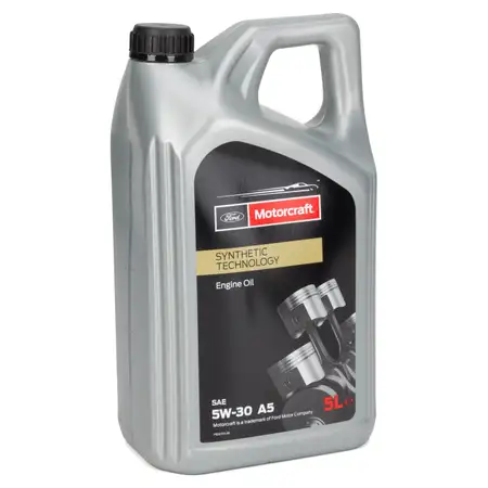 5L 5 Liter ORIGINAL Ford MOTORCRAFT A5 Motor&ouml;l &Ouml;l 5W-30 5W30 WSS-M2C913 15F1CF