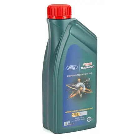 1L 1 Liter ORIGINAL Ford CASTROL MAGNATEC 5W-30 A5 Motor&ouml;l WSS-M2C913-C/D 15F60E