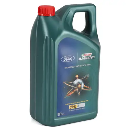 5L 5 Liter ORIGINAL Ford CASTROL MAGNATEC 5W-30 A5 Motor&ouml;l WSS-M2C913-C/D 15F60F