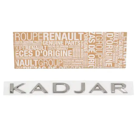 ORIGINAL Renault Emblem Heckklappe Schriftzug Kadjar hinten 908924449R