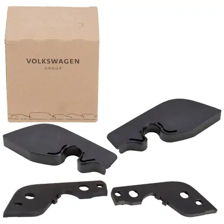 ORIGINAL Skoda Halter Set Hutablage Kofferraumabdeckung Fabia 2 542 PR 3U1 innen + au&szlig;en